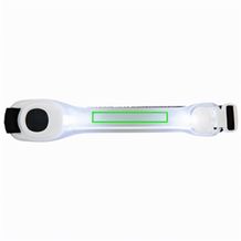 Sicherheitsband mit LED (weiß / schwarz) (Art.-Nr. CA456472)