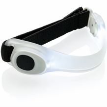 Sicherheitsband mit LED (weiß, schwarz) (Art.-Nr. CA456472)
