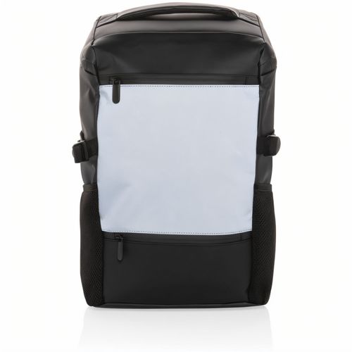 PU-Easy-Access High-Visibility 15.6" Laptop-Rucksack (Art.-Nr. CA460563) - Dieser Easy-Access Laptop-Rucksack ist...