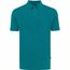 Iqoniq Yosemite Piqué-Poloshirt aus recycelter Baumwolle (verdigris) (Art.-Nr. CA462518)