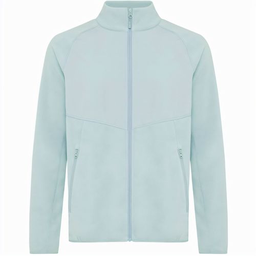 Iqoniq Talung Mikrofleece Jacke aus recyceltem Polyester (Art.-Nr. CA469555) - Unisex-Mikrofleece-Jacke mit Reißversch...