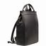 VINGA Bermond Rucksack aus RCS recyceltem PU (Schwarz) (Art.-Nr. CA474818)