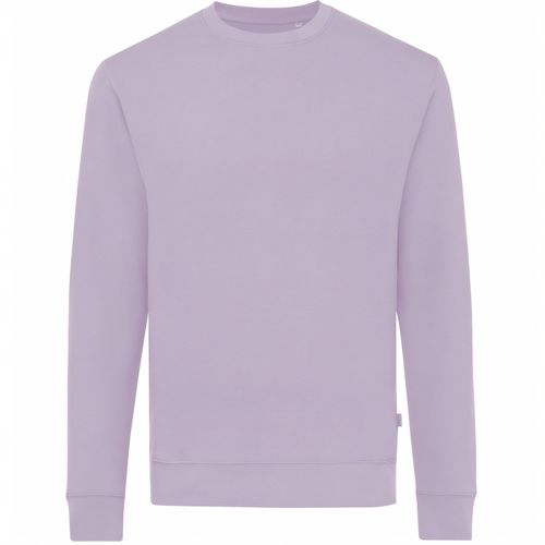 Iqoniq Zion Rundhals-Sweater aus recycelter Baumwolle (Art.-Nr. CA475905) - Unisex-Rund-Pullover in Classic-Fit...