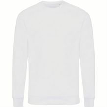 Iqoniq Zion Rundhals-Sweater aus recycelter Baumwolle (weiß) (Art.-Nr. CA479543)