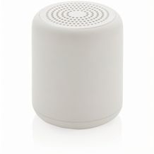5W Wireless Speaker aus RCS recyceltem Kunststoff (weiß) (Art.-Nr. CA490114)