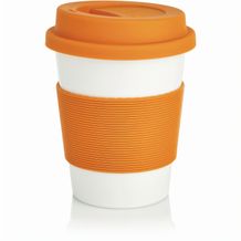 ECO PLA Kaffeebecher (orange) (Art.-Nr. CA492204)
