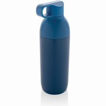 Flow Vakuumflasche aus RCS recyceltem Stainless-Steel (blau) (Art.-Nr. CA505328)