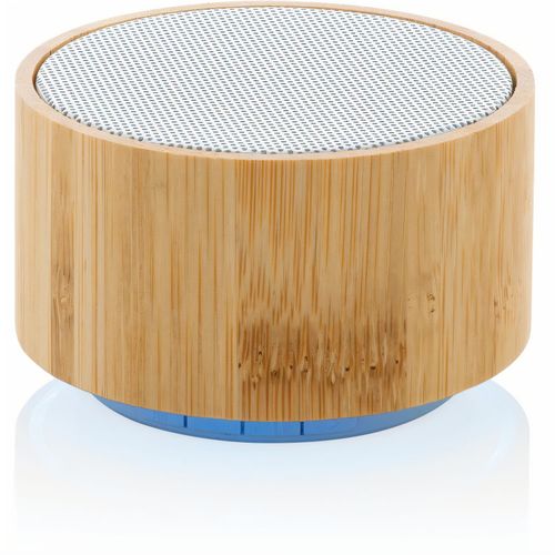 Kabelloser 3W-Lautsprecher aus RCS rKunststoff & Bambus (Art.-Nr. CA515621) - Kabelloser 3W-Lautsprecher mit FSC®-Geh...