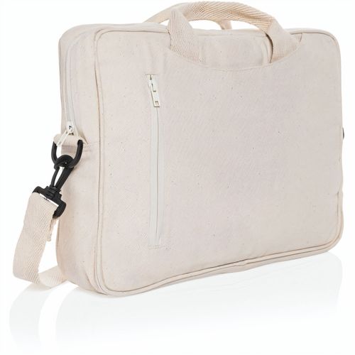 Laluka AWARE 15.4" Laptop-Tasche aus recycelter Baumwolle (Art.-Nr. CA516424) - Die Laluka AWARE Laptop-Tasche aus...