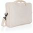 Laluka AWARE 15.4" Laptop-Tasche aus recycelter Baumwolle (off white) (Art.-Nr. CA516424)