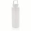 Wasserflasche mit Henkel aus RCS rPP (weiß) (Art.-Nr. CA517139)