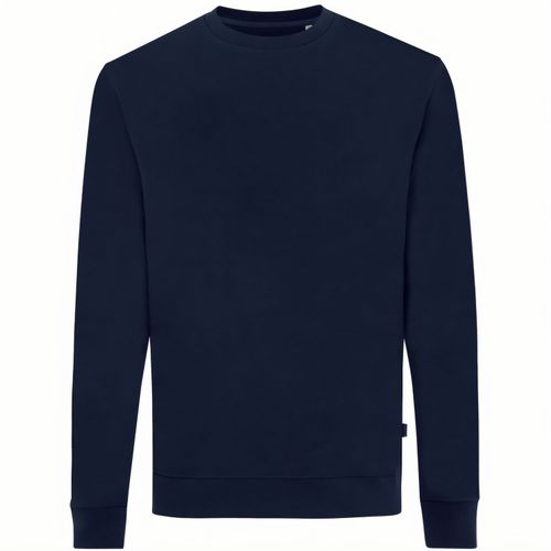 Iqoniq Zion Rundhals-Sweater aus recycelter Baumwolle (Art.-Nr. CA517980) - Unisex-Rund-Pullover in Classic-Fit...