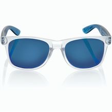 Gleam Sonnenbrille aus RCS rec. PC mit verspiegelten Gläsern (blau) (Art.-Nr. CA520255)