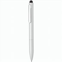 Kymi Stift mit Stylus aus RCS recyceltem Aluminum (silber) (Art.-Nr. CA525171)