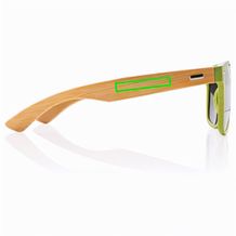 Weizenstroh und Bambus Sonnenbrille (grün) (Art.-Nr. CA528728)