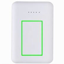 5.000 mAh Wireless Charging Pocket Powerbank (weiß) (Art.-Nr. CA535759)