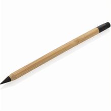 Bambus Infinity-Stift mit Radiergummi (Braun) (Art.-Nr. CA536207)