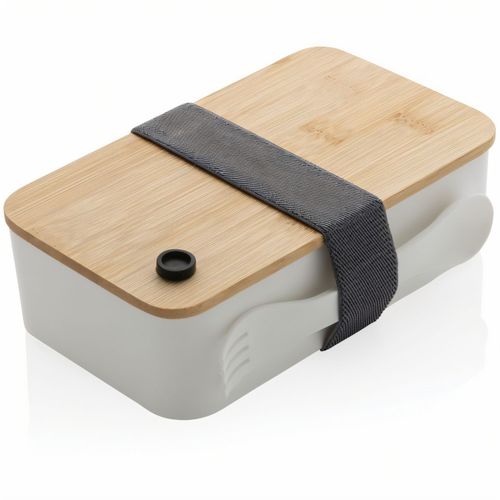 RCS RPP Lunchbox mit Bambusdeckel (Art.-Nr. CA540348) - Mit dieser RCS-zertifizierten Lunchbox...
