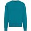 Iqoniq Kruger Relax-Rundhals-Sweater aus recycelt. Baumwolle (verdigris) (Art.-Nr. CA541927)