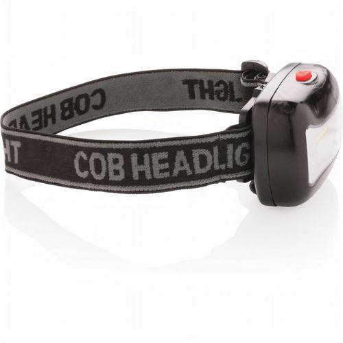 COB Kopflampe (Art.-Nr. CA543864) - ABS Kopflampe mit ultra-hellen COB-Leuch...
