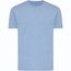 Iqoniq Brett T-Shirt aus recycelter Baumwolle (light heather blue) (Art.-Nr. CA552573)