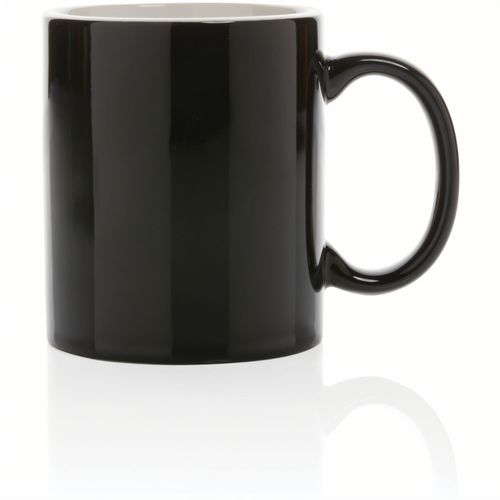Basic Keramiktasse, 350ml (Art.-Nr. CA571219) - Genießen Sie Ihren Kaffee zu Haus...