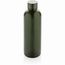 Impact Vakuumflasche aus RCS recyceltem Stainless-Steel (grün) (Art.-Nr. CA573108)