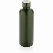 Impact Vakuumflasche aus RCS recyceltem Stainless-Steel (grün) (Art.-Nr. CA573108)