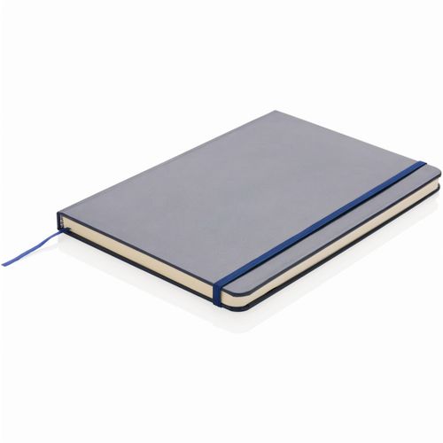 Basic Hardcover Notizbuch A5 (Art.-Nr. CA573377) - Liniertes Hardcover Notizbuch A5 mit...