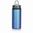Aluminium Sportflasche (blau / anthrazit) (Art.-Nr. CA574967)