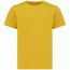 Iqoniq Koli Kids T-Shirt aus recycelter Baumwolle (ochre yellow) (Art.-Nr. CA590007)