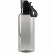 VINGA Balti 600ml Flasche aus RCS recyceltem PET (Schwarz) (Art.-Nr. CA595121)