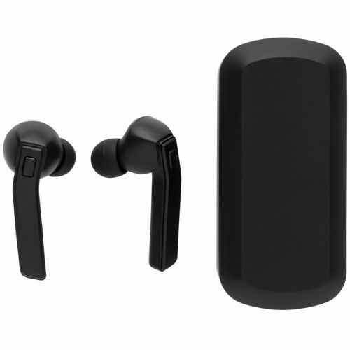 Free Flow TWS Ohrhörer in Ladebox (Art.-Nr. CA598362) - Die Ohrhörer mit einer 35mAh Batteri...