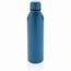 RCS recycelte Stainless Steel Vakuumflasche (blau) (Art.-Nr. CA609242)