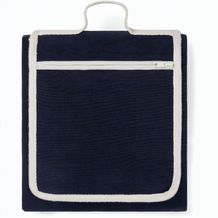 VINGA Volonne AWARE Picknickdecke aus recyceltem Canvas (blau) (Art.-Nr. CA637135)