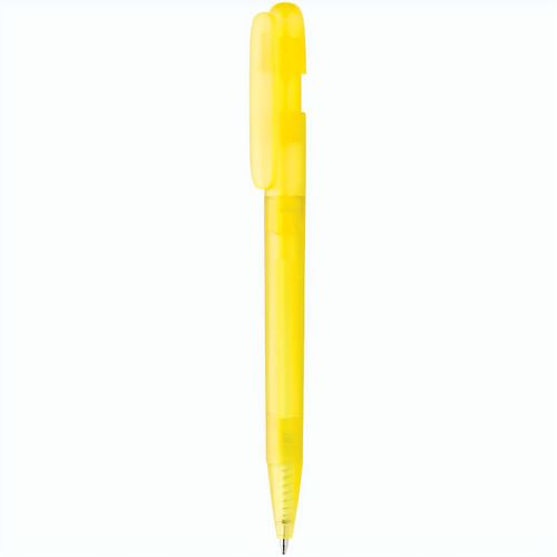 Devin transparenter Stift aus GRS zertifiziertem rABS (Art.-Nr. CA639783) - Der Devin besticht durch sein modernes...