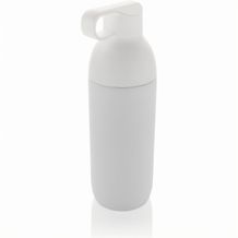Flow Vakuumflasche aus RCS recyceltem Stainless-Steel (weiß) (Art.-Nr. CA640370)