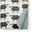 VINGA Sheep Decke aus GRS recyceltem PET (weiß) (Art.-Nr. CA646075)
