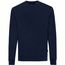Iqoniq Zion Rundhals-Sweater aus recycelter Baumwolle (navy blau) (Art.-Nr. CA647988)