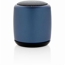 Kabelloser Mini-Lautsprecher aus Aluminium (blau) (Art.-Nr. CA682892)