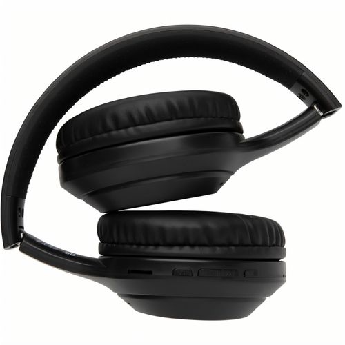 Kopfhörer aus RCS Standard recyceltem Kunststoff (Art.-Nr. CA685249) - Dieser faltbare kabellose Kopfhöre...