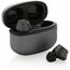 Terra Wireless-Ohrhörer aus RCS recyceltem Aluminium (Grau) (Art.-Nr. CA691231)