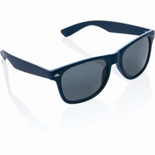 Sonnenbrille aus GRS recyceltem Kunststoff (navy blau) (Art.-Nr. CA696178)