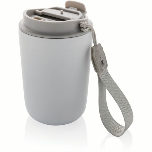 Cuppa Vakuumbecher aus RCS-Stahl mit Umhängeband (Art.-Nr. CA709519) - Der Cuppa ist so konzipiert, dass er...