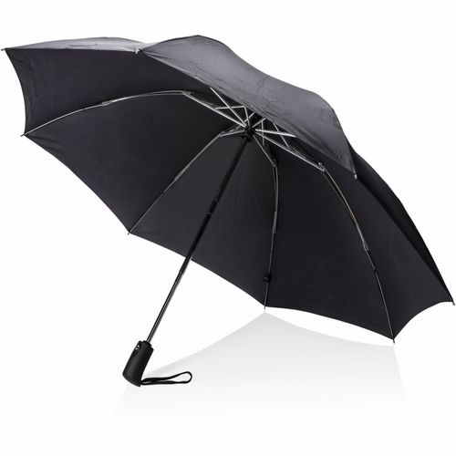 Swiss Peak AWARE 23" faltbarer umgekehrter Regenschirm (Art.-Nr. CA712530) - Der 23" Wende-Regenschirm mit automatisc...