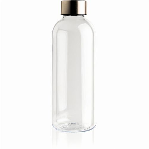 Auslaufsichere Trinkflasche mit Metalldeckel (Art.-Nr. CA713695) - Diese auslaufsichere Wasserflasche...