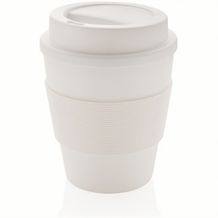 Wiederverwendbarer Kaffeebecher 350ml (weiß) (Art.-Nr. CA749911)