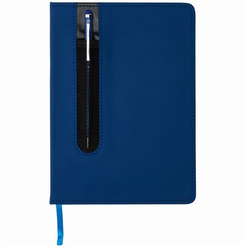 Basic Hardcover PU A5 Notizbuch mit Stylus-Stift (Art.-Nr. CA751229) - Die perfekte Kombination: A5 PU Notizbuc...