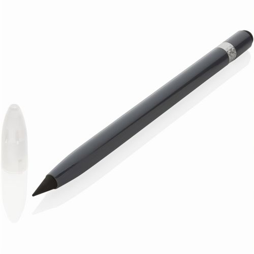 Tintenloser Stift aus Aluminium mit Radiergummi (Art.-Nr. CA794161) - Dieser tintenlose Stift mit Radiergummi...