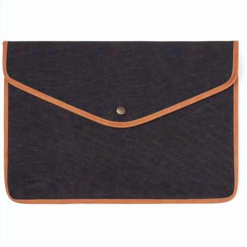 VINGA Bosler 14" Laptop-Tasche aus GRS recyceltem Canvas (Art.-Nr. CA803660) - Bewahren Sie Ihren Laptop mit einer...